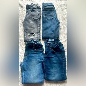 Boys jeans size 7. Wrangler, Levi’s and Old Navy